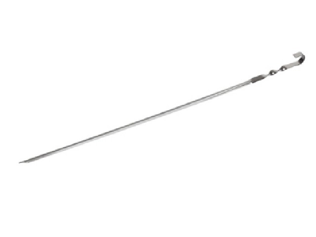 Шампур угловой 570х10х1 мм из нерж стали  BOYSCOUT 61023/500/50